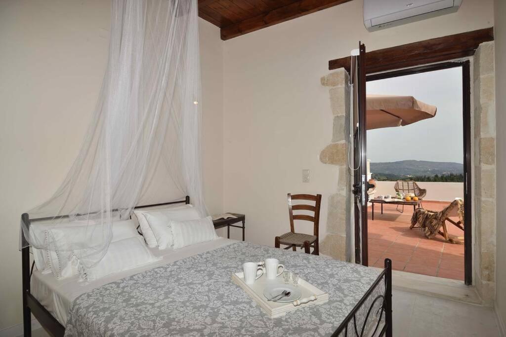 Villa Christini A Luxury Villa With Amazing Views Tzitzifés Dış mekan fotoğraf